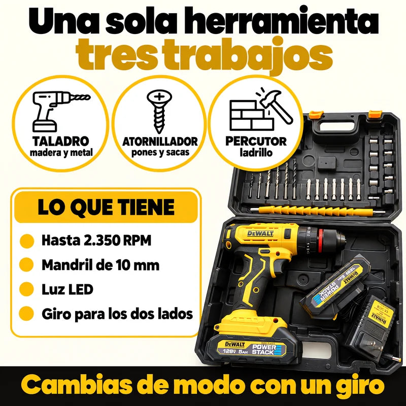Una sola herramienta para muchos trabajos