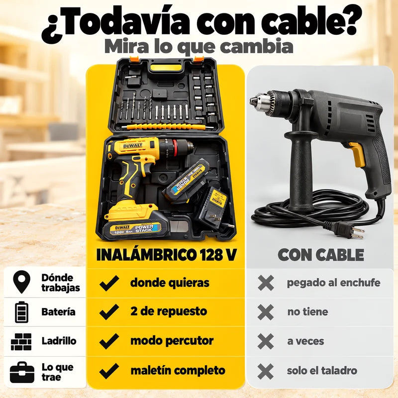 Vas a colgar una repisa y el enchufe queda lejísimos.